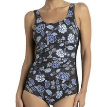 Load image into Gallery viewer, Finz Stardust Pintuck Mastectomy One Piece (FZPO61020MAS)