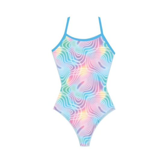 Finz Tri Back Holographic One Piece FZG1680 SwimmingMatters