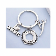 Load image into Gallery viewer, Swimming Matters Swim Keyrings
