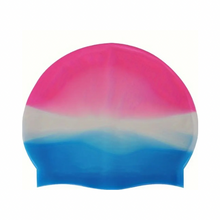Load image into Gallery viewer, Swimming Matters Rainbow Silicone Swim Cap
