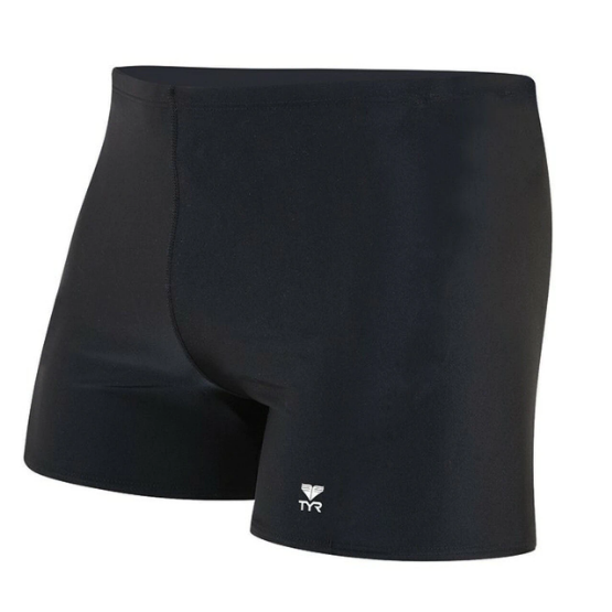 TYR Solid Polyester Sq. Leg (Boxer) (SQDUS7A/BPS7)