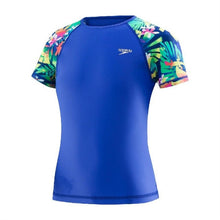Load image into Gallery viewer, Speedo S/S Print Rashguard - Youth
