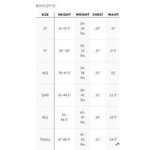 Load image into Gallery viewer, Boy’s Basic Skin 50+ L/S Rashguard/Sunshirt
