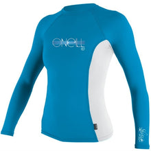 Load image into Gallery viewer, Girl’s Basic Skin 50+ L/S Crew Rashguard/Sunshirt

