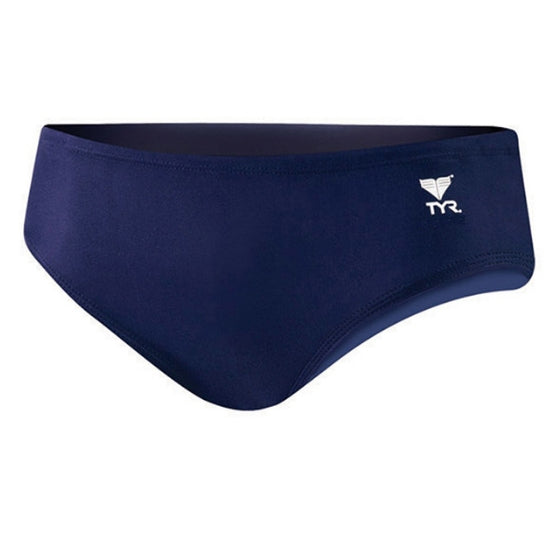 TYR Solid Polyester Brief (Racer) (RDUR7)
