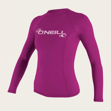 Load image into Gallery viewer, Women’s Basic Skin 50+ L/S Rashguard/Sunshirt (4340)
