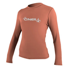 Load image into Gallery viewer, Women’s Basic Skin 50+ L/S Rashguard/Sunshirt (4340)
