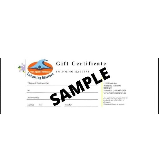 SwimmingMatters Giftcard