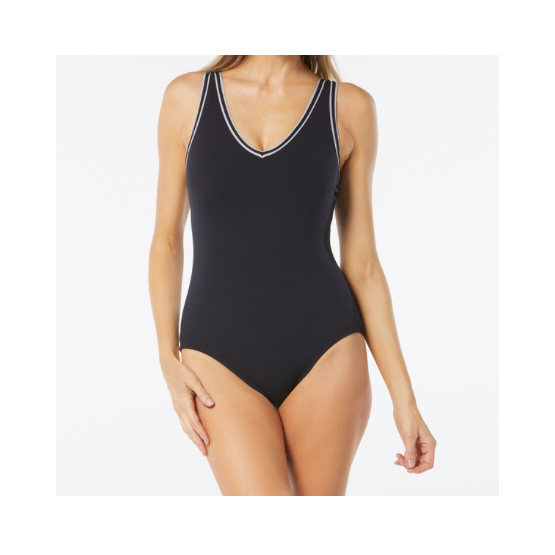 Gabar V-Neck One Piece (G8D404/G2D404/G7D404/G7G404/G8D418/G1P404/G1K404/G1N404)