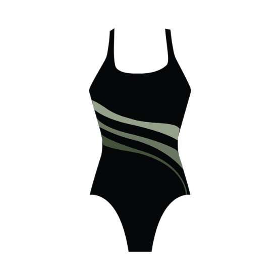 Finz Poolproof DDE Wave Splice Underwire One Piece (FZPO60811DDE)