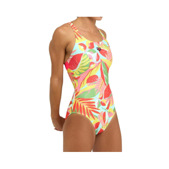 Arena Tropic Swimsuit Control Pro Back Low Leg One Piece (005934)