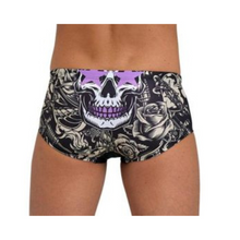Load image into Gallery viewer, Arena Crazy King Skull Low Waist Shorts (006399)
